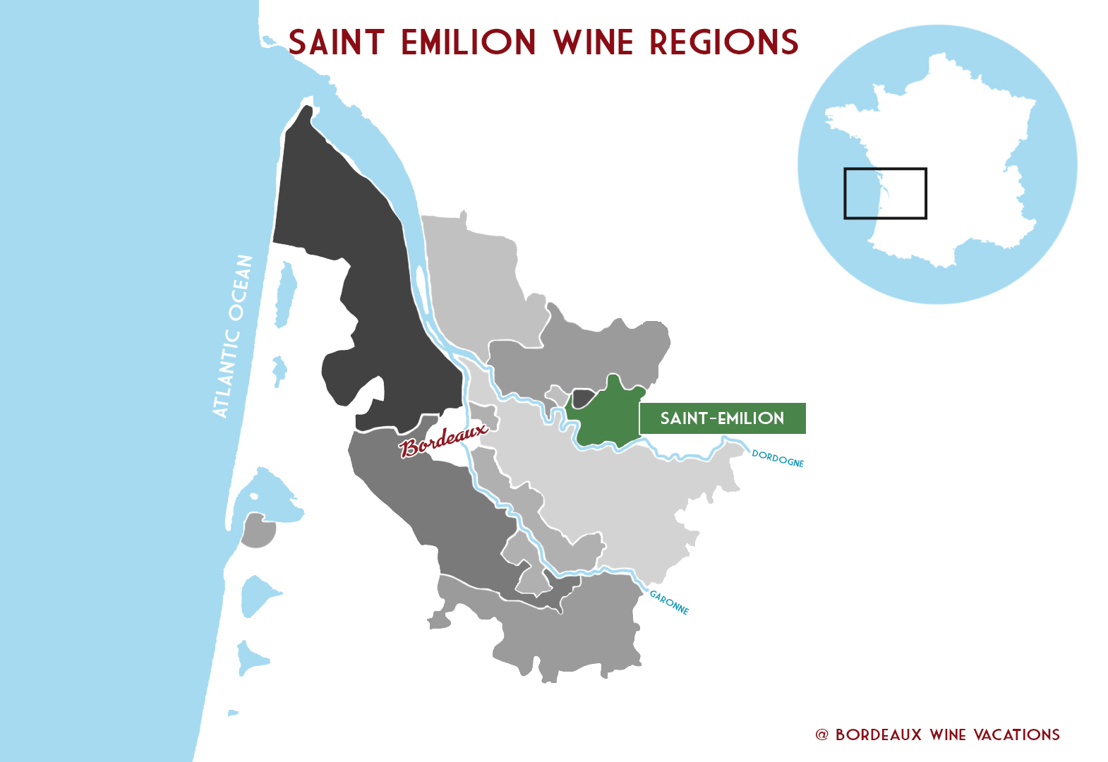 The Medoc Wine Region Of Bordeaux