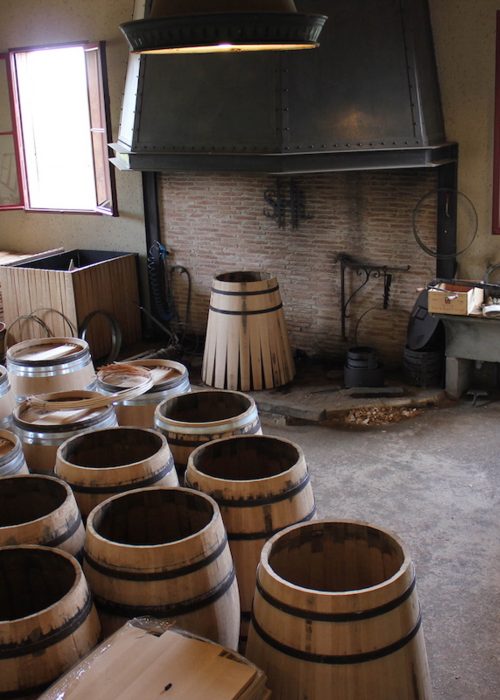 Barrel Maker in Pessac Wine Region