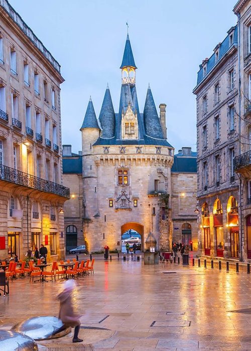 Place du Palais Bordeaux verticle